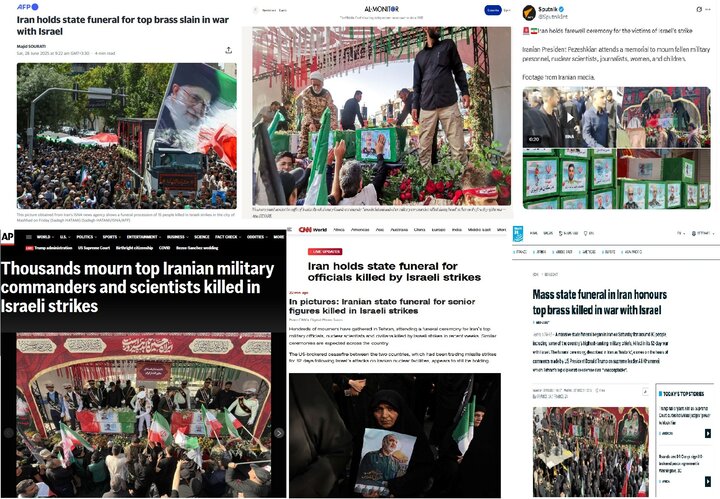 Foreign Media Widely Covers Funeral of ‘Martyrs of Sovereignty’ + Video & Photos