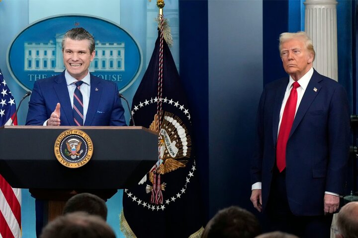 Trump Calls Haegst “Defense Minister” Again!