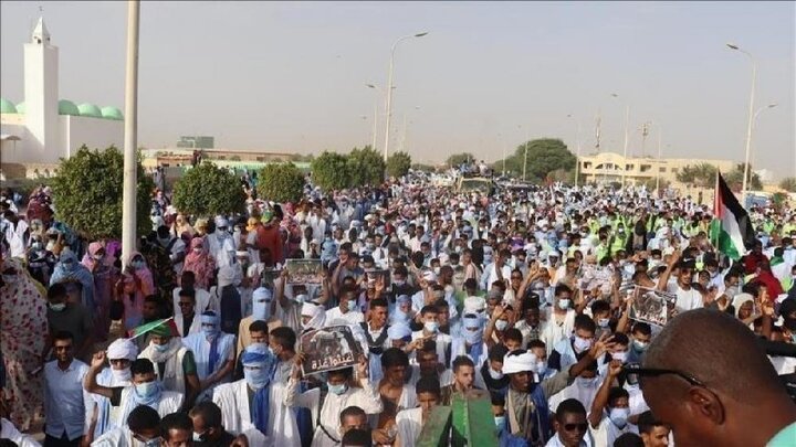 Protests Erupt in Mauritania Condemning Zionist Regime Crimes