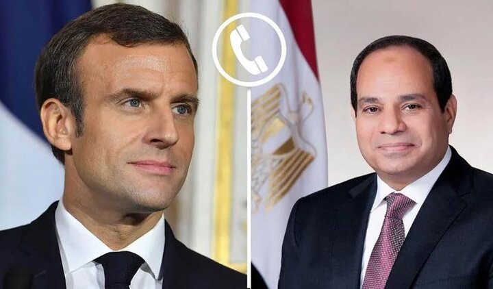 French and Egyptian Presidents Consult on Gaza Crisis