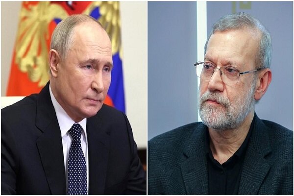 Ali Larijani Meets with Vladimir Putin