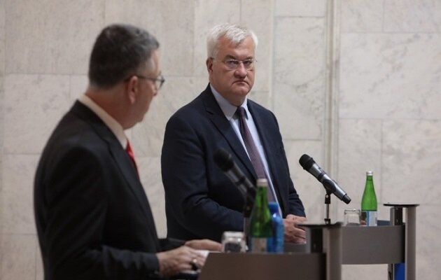 Ukrainian Minister Condemns Iran and Russia in Meeting with Sa’ar