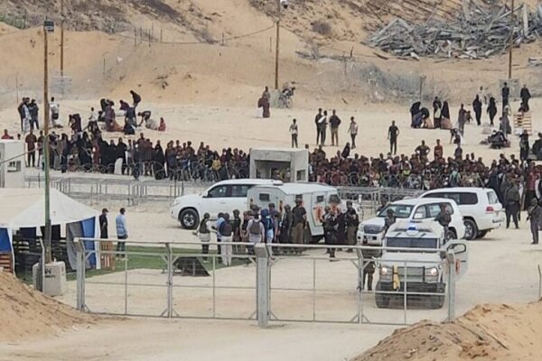 Witekaf at Aid Distribution Center in Southern Gaza